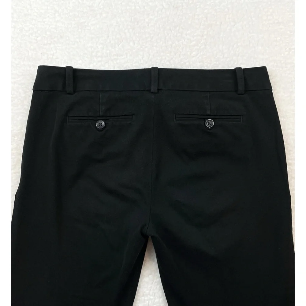 GAP • Black True Straight Two-Way Stretch Ankle Trouser Pants, 0P - Picture 7 of 9